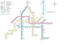 最新最全廣州地鐵線路圖2011年