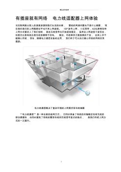 有插座就有网络电力线适配器上网体验