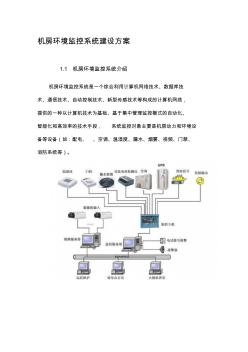 機(jī)房環(huán)境監(jiān)控設(shè)計(jì)方案(20200728134151)