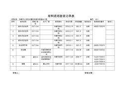 材料進場驗收記錄表 (4)