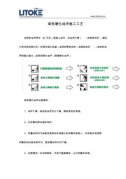 染色硬化地坪施工工艺 (2)