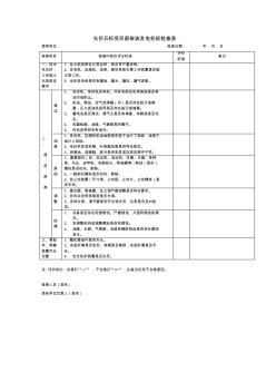 柴油發(fā)電機組檢查表 (2)