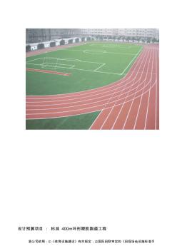 标准400m塑胶跑道施工方案 (4)