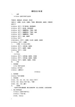 櫥柜設(shè)計標準