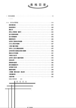 项目合同管理表格（项目管理表格）