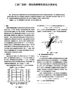 工业厂房框—剪结构弹塑性简化计算研究