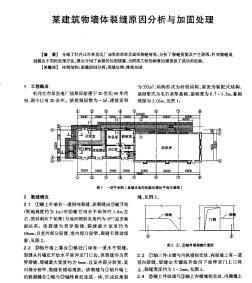 某建筑物墙体裂缝原因分析与加固处理