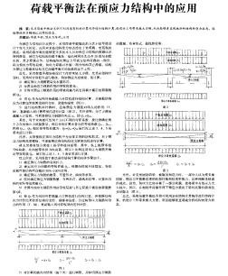 荷載平衡法在預(yù)應(yīng)力結(jié)構(gòu)中的應(yīng)用