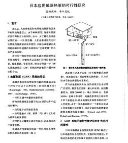 日本应用地源热泵的可行性研究