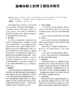 德州市险工治理丁坝技术研究