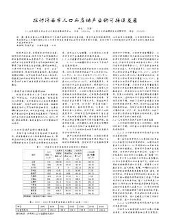 探討濟(jì)南市人口與房地產(chǎn)業(yè)的可持續(xù)發(fā)展