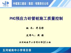 PHC预应力砼管桩施工质量控制