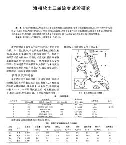 海相软土三轴流变试验研究