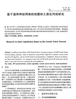 基于遗传神经网络的地震砂土液化判别研究