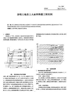 杂填土地基上大面积堆载工程实例