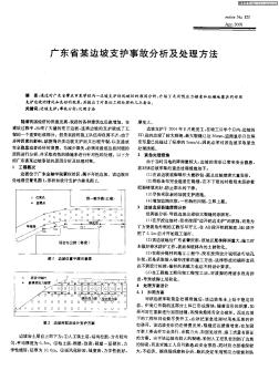 广东省某边坡支护事故分析及处理方法
