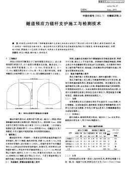 隧道预应力锚杆支护施工与检测技术