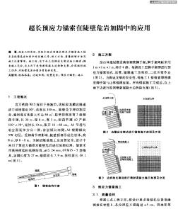 超长预应力锚索在陡壁危岩加固中的应用