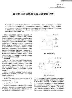 真空预压加固地基机理及其渗流分析