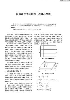 用攝動法分析加筋土擋墻的沉降