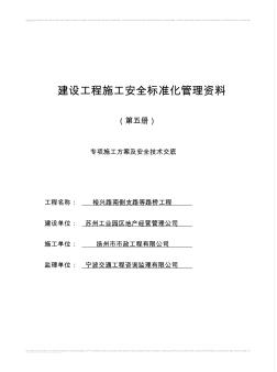 江苏省建设工程施工安全标准化管理资料第5册 (2)