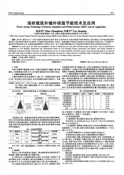 淺析建筑外墻外保溫節(jié)能技術(shù)及應(yīng)用