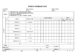 浆砌排水沟质量检验评定表 (2)