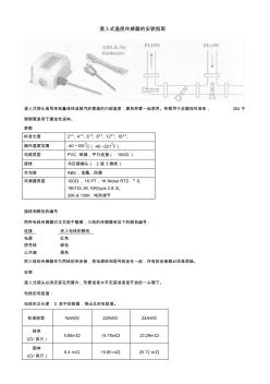 浸入式温度传感器