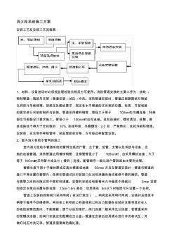 消火栓系統(tǒng)施工方案