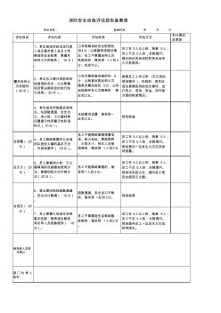 消防安全自我评估报告备案表