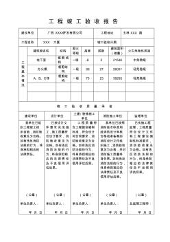 消防工程竣工验收报告 (2)