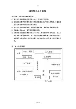 消防施工总平面图