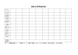 消防水带考核标准 (2)