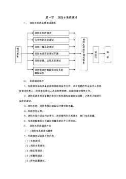 消防水系统调试