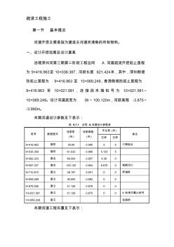 深圳河第三期疏浚工程施工组织设计方案