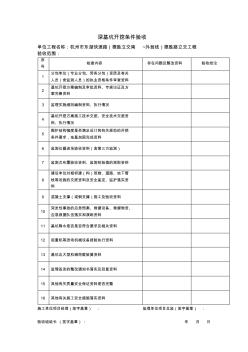 深基坑開(kāi)挖條件驗(yàn)收?qǐng)?bào)告