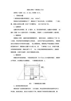 混凝土T梁预制施工方法