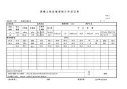 混凝土抗压强度统计评定记录