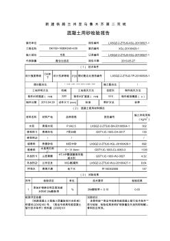 混凝土用砂抑制堿檢驗報告