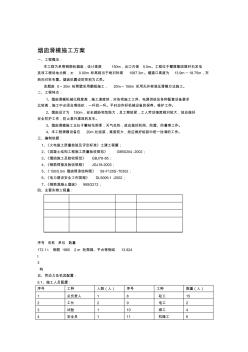 烟囱滑模施工方案讲解