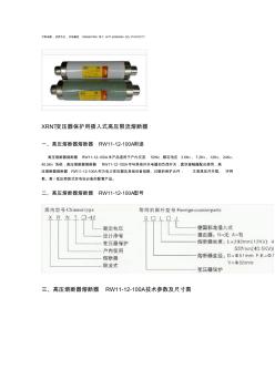 熔断器RW11-12-100A