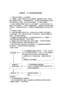 環(huán)境保護(hù)、水土保持監(jiān)理實施細(xì)則