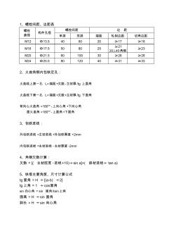 電力鐵塔技術(shù)放樣資料