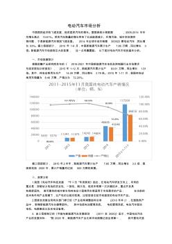 电动汽车解决方案