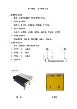 電梯安裝維修作業(yè)人員實操考核要點機械部分