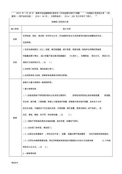 电梯施工类别划分表-最新版本