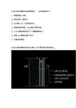 电梯隔声构造做法