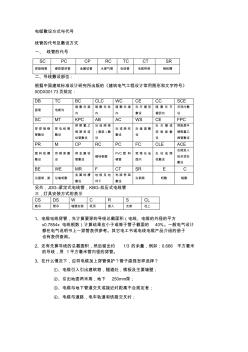 电气符号、电缆型号含义、线路敷设字母大全