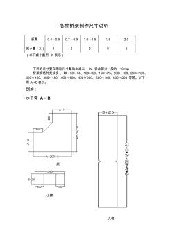 电缆桥架下料尺寸 (2)