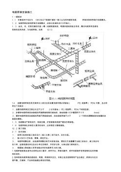 電纜橋架線槽安裝規(guī)范工藝施工圖 (2)